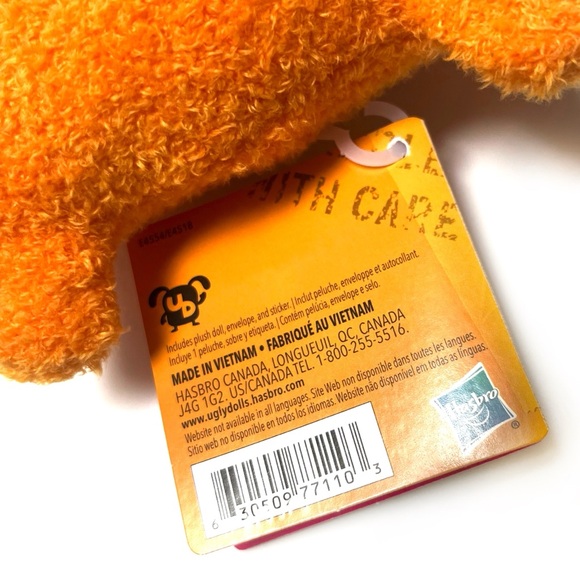 NEW Ugly Doll Wage Plush with Sticker - Picture 4 of 6